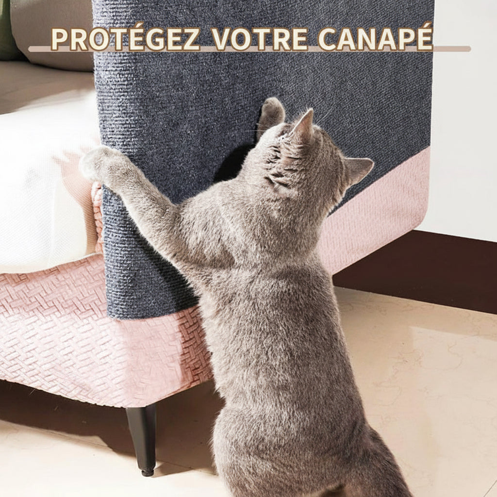 Protection anti-griffures transparente et discrète pour meubles